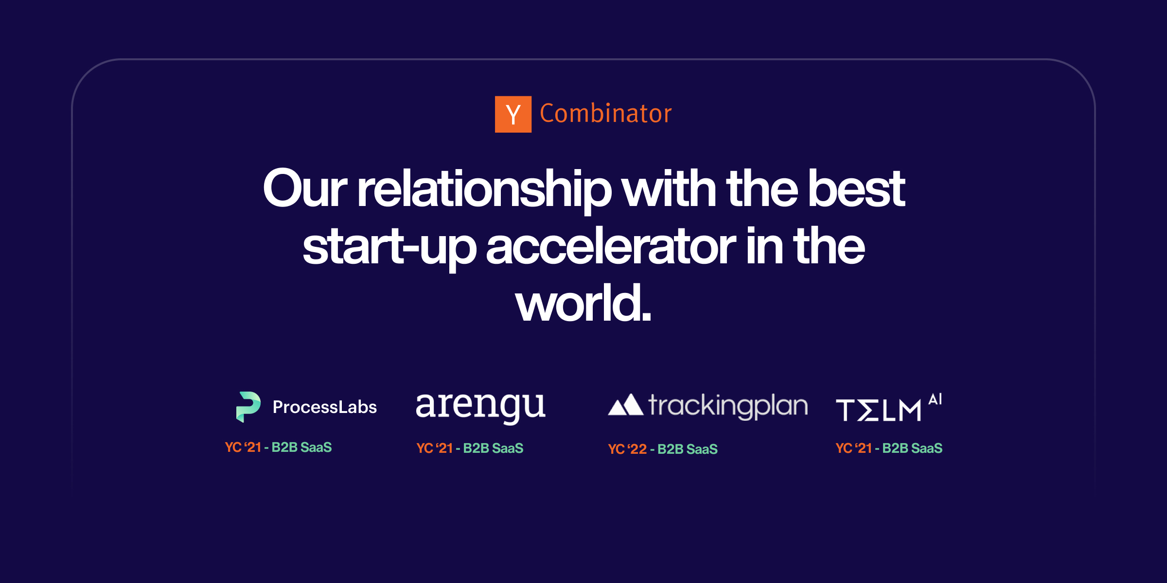Minimum.Run & Y Combinator, what's our relationship with the best start